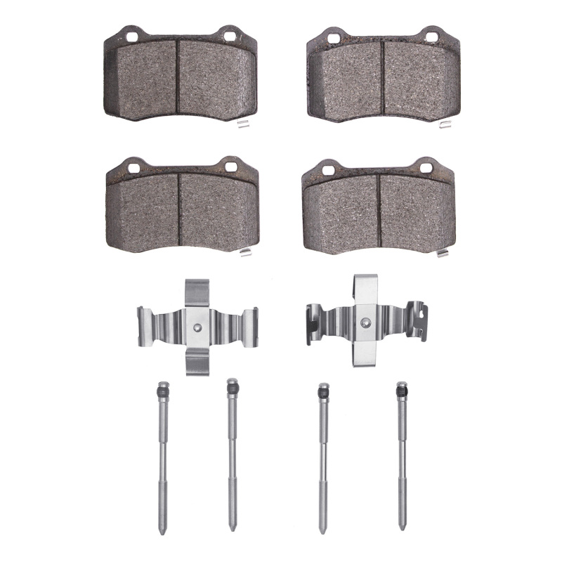 Dodge Durango Brake Pads - Rear - R1 Concepts - Semi Met Pads - `18-`25